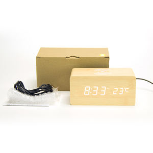 Reloj Despertador Inteligente Inalámbrico con Cargador, Precio Competitivo, para la <span class=keywords><strong>Familia</strong></span>, para Mesita de Noche, con Función de Despertador Electrónico, Regalo para el Despertador Matutino - Product Image 4