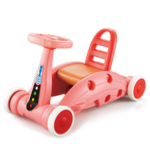 Juego de andador mecedora para bebé, 3 en 1, música ligera multifuncional, aparejos propulsados a mano, coche, Cochecitos de bebé, aprende a caminar - Product Image 2