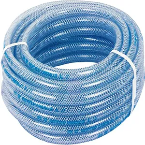 8.5毫米ISO pvc高压韩国喷雾管/软管/管道水8*15 3层pvc纤维编织软管PVC软管