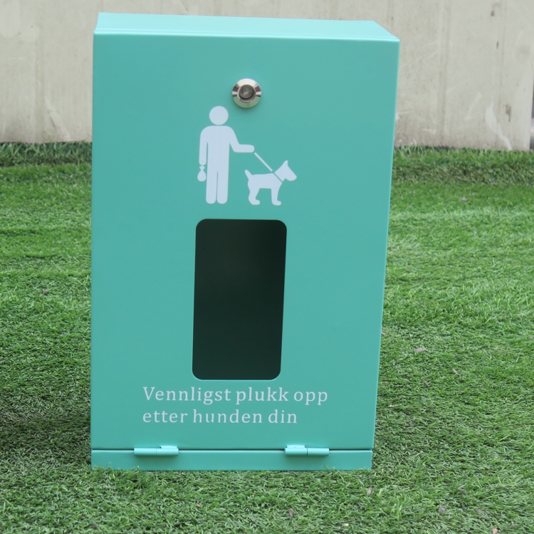 Hot Sale Dog Waste Bag Dispenser Outdoor Pet Waste Dispenser Bin Garden Park Street Dog Bag Container