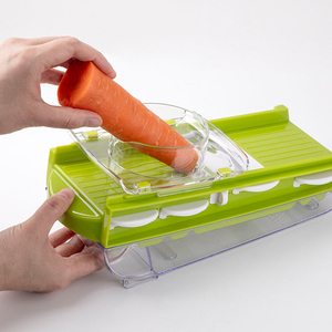 Promotion en gros : Ensemble de trancheurs manuels en plastique vert pour légumes, usage domestique - Product Image 1