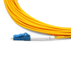 Câble de télécommunication en <span class=keywords><strong>fibre</strong></span> <span class=keywords><strong>optique</strong></span> monomode LC/UPC-LC/UPC 2,0 mm 10 m jaune LSZH PVC - Product Image 5