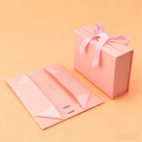 Cajas Magnéticas Plegables de Papel de Lujo Personalizadas, Caja de Regalo Plegable para Almacenamiento, Embalaje de Cajas de Cartón Grandes para Regalo Personalizadas