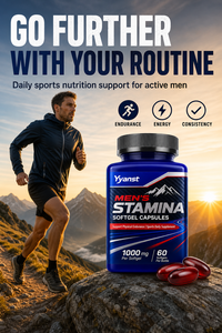 ซอฟท์เจลเสริมสร้างความทนทานสำหรับผู้ชาย 60 แคปซูล น้ำมัน MCT สารสกัดจากหัวบีทรูท โสม วิตามินอี เสริมสร้างความทนทานทางร่างกาย พลังงานประจำวัน สำหรับนักกีฬา OEM - Product Image 5