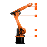 Nouveau Robot à Six axes Kuka KR 22 R1610-2 manutention assemblage de meulage chargement déchargement emballage palettisation soudage à l'arc