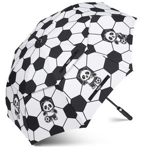Wholesale <b>Large</b> 68 Inch Golf <b>Umbrella</b> Double Canopy Windproof <b>Umbrella</b> Heavy Duty Fiberglass Ribs Custom Logo Outdoor - Product Image 2