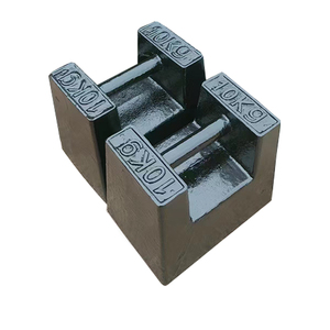 Peso in Ghisa Tipo Serratura M1 10kg Marca Keda, Rivestimento Anticorrosione, Precisione 0,1kg per Test con Bilancia a Piattaforma - Product Image 2