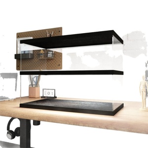 ตู้โชว์อะคริลิค 2 ชั้นสำหรับรถเลโก้และรถไดแคสต์ขนาด 1/8 - ตู้โชว์กันฝุ่นพร้อมประตู - Product Image 4