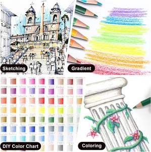 Astuccio per bambini a <span class=keywords><strong>colori</strong></span> 120 <span class=keywords><strong>colori</strong></span> <span class=keywords><strong>colori</strong></span> <span class=keywords><strong>colori</strong></span> vivaci ideale per disegnare matite a carboncino colorate - Product Image 3