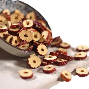 Wholesale Chinese Red Dates Slices Dried Jujube Chips For Sale