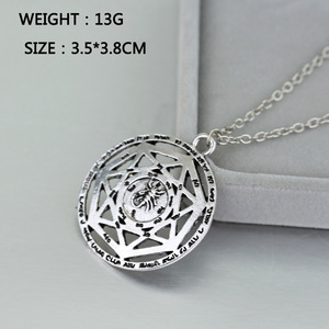 Collana con Rune del Diavolo di Sam e Dean Winchester, Gioielli Ispirati ai Film, Prezzo all'Ingrosso - Product Image 6