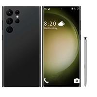 هاتف ذكي S23 Ultra 4G نسخة مفتوحة، 3 جيجابايت + 64 جيجابايت، معالج DECA Core، شاشة AMOLED عالية الدقة 90 هرتز، للألعاب، يعمل بنظام أندرويد 13