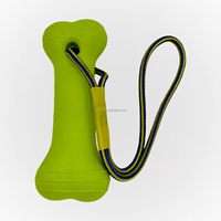 LY EVA – Nouvelle balle de sport écologique et simple pour chien, indestructible, pour le nettoyage des dents, résistante aux morsures, pour mâcheurs agressifs, interactive