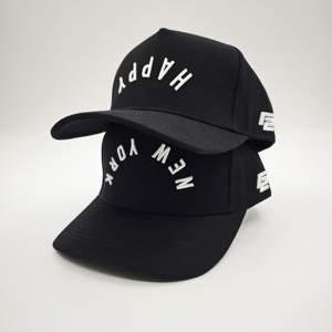 Casquette de baseball Oxford à logo personnalisé, design tendance, broderie en gros, 5 panneaux, design bicolore, coton, unisexe - Product Image 2