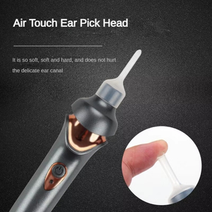 Dispositif d'aspiration auriculaire lumineux rechargeable pour le nettoyage indolore du cérumen avec lumière pour l'entretien des oreilles - Product Image 4