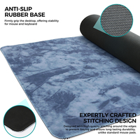 Tapis de bureau personnalisé avec design gratuit, grand tapis de souris imperméable, tapis de souris par sublimation, tapis de souris XXL personnalisé, tapis de bureau pour jeux