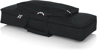 Housse pour clavier électrique à 49 touches, étui en Nylon Oxford noir, rembourrage mousse 10MM, pour Piano
