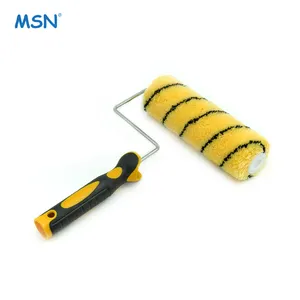 MSN 9 "Tiger Pele Amarelo E Preto Stripe Pattern Roller Refil Com Alça De Plástico Para Bangladesh