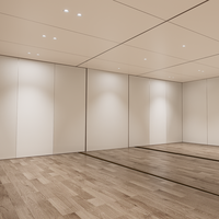 Conteneur de studio de musique insonorisé d'enregistrement de bureau préfabriqué de haute qualité de 20 pieds avec panneaux acoustiques