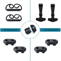 Bouchon de vidange de glacière de remplacement, étanche, fileté avec joint en silicone pour glacière rotomoulée