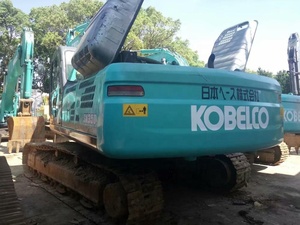 Excavadora hidráulica sobre orugas Kobelco de 35 toneladas usada hecha en Japón con válvula hidráulica Kawasaki - Product Image 6