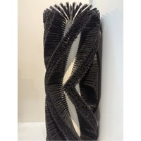 Brosse de nettoyage industrielle personnalisée pour voirie, brosse principale à poils en fil de laiton, balayeuse à rouleaux pour routes, support OEM, matériau PP/Nylon
