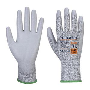 PORTWEST-Gant A620GRRL en polyuréthane coupé LR gris paume-GANTS EAN 5036108201808 - Product Image 1