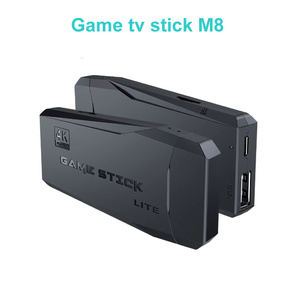 Wholesale 4K HD <b>TV</b> Video Game Dongle Double 2.4G Wireless Gamepad <b>Controller</b> Console 32GB Memory 64GB TF Card Expansion Video - Product Image 6