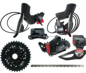 Yeni satış hakiki açık hava etkinlikleri grup seti yarış sskuvvet eTap AXS 2x12s HRD Groupset disk fren RD Max 36T oku