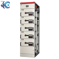 Armoire de commutation basse tension GCK extractible, armoire à condensateurs double alimentation 380V IP40 avec verrouillage intelligent