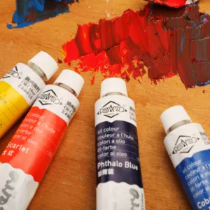 Wintree China barato profissional OEM marca fabricação artista pintura a óleo fina cor da lona pintura estúdio conjunto 45 170ml tubo