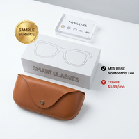 Gafas Inteligentes Premium MT5 ULTRA AI 2026 con Cámara de 8MP, WiFi6, Llamadas BT, Traducción por IA y Control por Voz para Venta al por Mayor