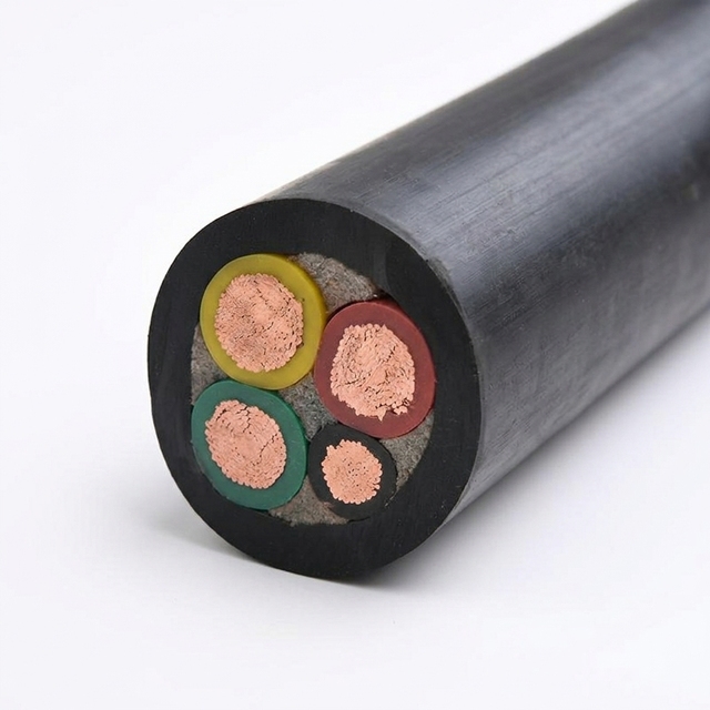 Heavy Duty Flexible Rubber Power Cable Abrasion Oil Resistant Portable Reeling Wire for Mining Machinery Crane Mobile Equipment