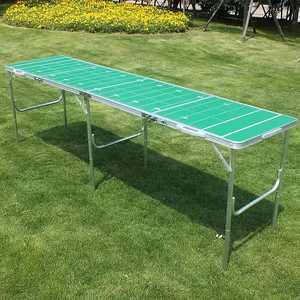 Wholesale Metal Folding up Beer <b>Table</b> Custom Outdoor 8 Feet for <b>Camping</b> - Product Image 2