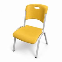 Chaise de classe élégante et polyvalente toutes saisons, anti-traces, longue durée de vie, idéale pour les séminaires, les dortoirs, les bibliothèques et les salles de lecture
