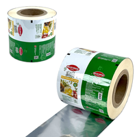 Film plastique en rouleau Bopp/Vmpet/PE de qualité alimentaire pour l'emballage de bonbons, film d'emballage automatique pour animaux de compagnie, rouleau de film imprimé sur mesure