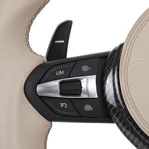 <span class=keywords><strong>Volante</strong></span> Deportivo Votant <span class=keywords><strong>M</strong></span> de Cuero Color Beige con Fibra de Carbono para <span class=keywords><strong>BMW</strong></span> F10 F30 M2 F87 M3 F80 M4 F82 F85 M5 F90 E70 <span class=keywords><strong>E90</strong></span> E91 E92 - Product Image 4