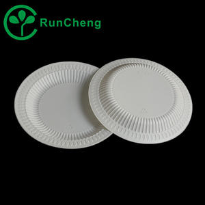 Piatto da portata in plastica PP monouso da 9 pollici, adatto al microonde, con logo stampato, per la conservazione del calore, confezione da 500 pezzi - Product Image 4