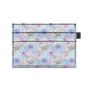 Porte-cartes fin et léger personnalisé double face, style hawaïen du Pacifique, impression à la demande, vente en gros d'usine - Product Image 1