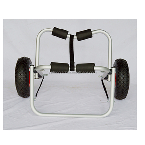 फोल्डिंग एल्यूमीनियम फ्रेम kaya cat pvc ठोस व्हील वाहक कैनो ट्रेलर के लिए pvc हल बाहरी बिक्री के लिए - Product Image 2