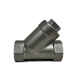 औद्योगिक S304 S316 महिला थ्रेडेड रासायनिक प्रतिरोधी पानी पाइपलाइन y स्ट्रैनर स्टेनलेस स्टील फिल्टर - Product Image 1