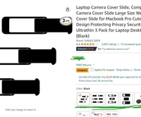 Couverture de webcam de protection d'objectif de luxe de contrôle de haute qualité couverture de webcam pour des ordinateurs portables