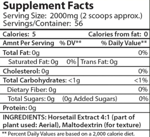 OEM/ODM Horsetail Extract Powder for <b>Hair</b>, Nails, and Bones High Potency Horsetail <b>Root</b> Powder - Product Image 2