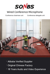Salle de réunion conférence de presse système de microphone microphone table de conférence <span class=keywords><strong>micro</strong></span> microphone avec <span class=keywords><strong>haut</strong></span>-<span class=keywords><strong>parleur</strong></span> - Product Image 3