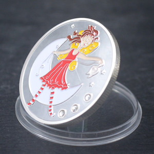 Nouvelle pièce d'or <span class=keywords><strong>en</strong></span> <span class=keywords><strong>argent</strong></span> Twinkle the Tooth Fairy un cadeau de la fée des dents Lucky Coins - Product Image 5