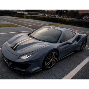 Kit de Carrocería de Fibra de Carbono Pista Wet para Modificación de Automóviles, Alerón Delantero y Trasero, Apto para Ferrari 2015-2019 488 - Product Image 3