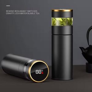 Custom Logo Printed Smart Water Bottle <b>Thermos</b> Tumbler Promotion Corporate Activity Business Gift Digital Vacuum Flasks - Product Image 3