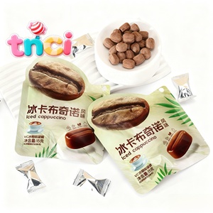 Bombones de café negro para niños sin azúcar de hierbas naturales Capuchino de hielo agrio afrutado y caramelos duros con sabor a café helado - Product Image 1