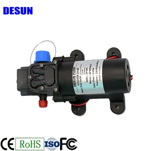 DESUN 12V 24V 60WDCミニダイヤフラム電気セルフプライミングガーデンバックパック農業噴霧器ポンプ