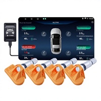 Universel Tpms Android Usb Bluetooth TPMS Système de surveillance de la pression des pneus intégré Capteur d'affichage